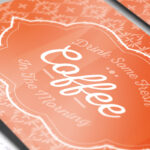 Vintage Cafe Business Card - Premium Business Card Template - Image 3