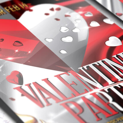Xmas Party - Premium Flyer Template + Facebook Cover