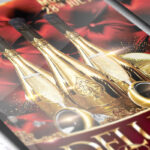 Deluxe Party - Premium Flyer Template + Facebook Cover - Image 3