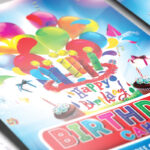 Birthday Cake - Premium Flyer Template + Facebook Cover - Image 3