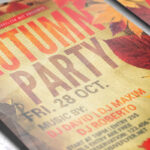 Autumn Party - Premium Flyer Template + Facebook Cover - Image 3