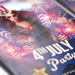 4th Of July Party - Free Club and Party Flyer PSD Template - Image 3
