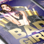 Bad Girls - Premium Flyer Template + Facebook Cover - Image 3