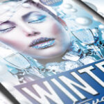 Winter Party - Premium Flyer Template + Facebook Cover - Image 3