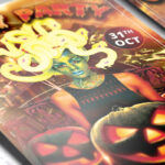 Crazy Halloween - Premium Flyer Template + Facebook Cover - Image 3