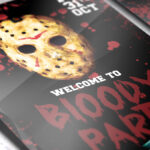 Bloody Party - Premium Flyer Template + Facebook Cover - Image 3