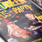 Kids Halloween - Premium Flyer Template + Facebook Cover - Image 3