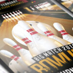 Bowling Tournament - Premium PSD Flyer Template - Image 3