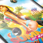 Summer Pool Party - Premium Flyer Template + Facebook Cover - Image 3