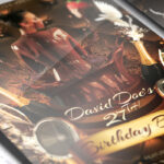 Birthday Bash - Premium Flyer Template + Facebook Cover - Image 3