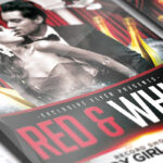 Red and White - Premium Flyer Template + Facebook Cover - Image 3