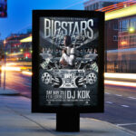 Bigstars Hip Hop`s - Premium Flyer Template + Facebook Cover - Image 2