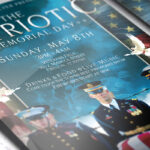 Patriotic Memorial Day - Premium Flyer Template + Facebook Cover - Image 3