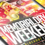 Memorial Day Weekend - Premium Flyer Template + Facebook Cover - Image 3