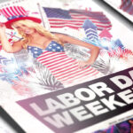 Labor Day Weekend - Premium Flyer Template + Facebook Cover - Image 3