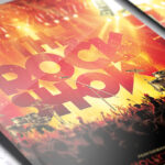 The Rock Show - Premium Flyer Template + Facebook Cover - Image 3