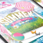The Summer Weekend Travel - Premium Flyer Template + Facebook Cover - Image 3