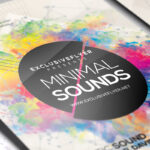 Minimal Sounds Vol.2 - Premium Flyer Template + Facebook Cover - Image 3