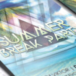 Summer Break Party - Premium Flyer Template + Facebook Cover - Image 3