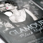 Glamour Black Night - Premium Flyer Template + Facebook Cover - Image 3