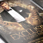 Exclusive Ladies Night - Premium Flyer Template + Facebook Cover - Image 3