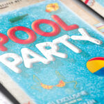 Pool Party - Premium Flyer Template + Facebook Cover - Image 3
