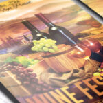 Wine Festival - Premium Flyer Template + Facebook Cover - Image 3