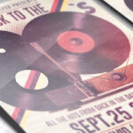 Retro Party - Premium Flyer Template + Facebook Cover - Image 3