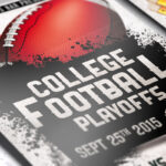 American Football Vol.2 - Premium Flyer Template + Facebook Cover - Image 3