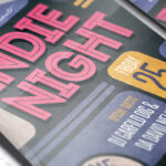 Indie Night Vol.2 - Premium Flyer Template + Facebook Cover - Image 3