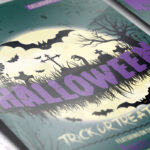 Halloween Vol.2 - Premium Flyer Template + Facebook Cover - Image 3