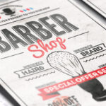 Barber Shop Vol.2 - Premium Flyer Template + Facebook Cover - Image 3