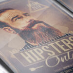 Hipsters Only - Premium Flyer Template + Facebook Cover - Image 3