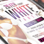 White Party - Premium PSD Flyer Template - Image 3