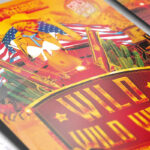 Wild Wild West Party - Premium PSD Flyer Template - Image 3