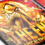 The End - Free Club and Party Flyer PSD Template - Image 3