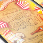 Summer Beach - Premium Flyer Template + Facebook Cover - Image 3