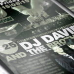 DJ Live Show Vol2 - Premium Flyer Template + Facebook Cover - Image 3