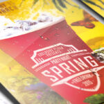 Spring Party Night - Premium PSD Flyer Template - Image 3