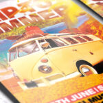 Trip To Summer - Premium Flyer Template + Facebook Cover - Image 3