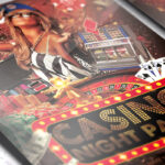 Casino Night Party - Premium Flyer Template + Facebook Cover - Image 3