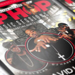 Hip Hop Music Sessions - Premium Flyer Template + Facebook Cover - Image 3