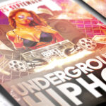Underground Hip Hop - Premium Flyer Template + Facebook Cover - Image 3