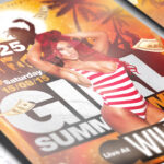 Girl Summer Wild - Premium Flyer Template + Facebook Cover - Image 3