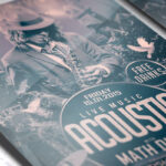 Live Acoustic Music - Premium PSD Flyer Template - Image 3