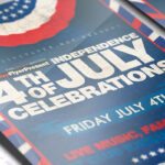 4th of July Celebrations - Premium Flyer Template + Facebook Cover - Image 3