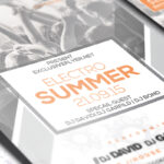 Electro Summer - Premium Flyer Template + Facebook Cover - Image 3
