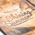 Shining Summer - Premium Flyer Template + Facebook Cover - Image 3