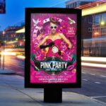 Ladies Pink Party Night - Premium PSD Flyer Template - Image 2