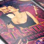 Valentine`s Saturday - Premium PSD Flyer Template - Image 3